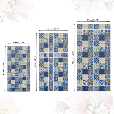 Papel adesivo para móvel Azulejos elegantes