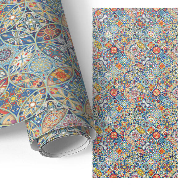 Papel para forrar móvel Mosaico colorido