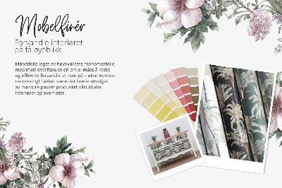 Papel adesivo para móvel Ondas coloridas