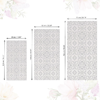 Papel adesivo para móvel Estampa floral