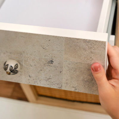 Papel autocolante para móvel Mosaico de pedras