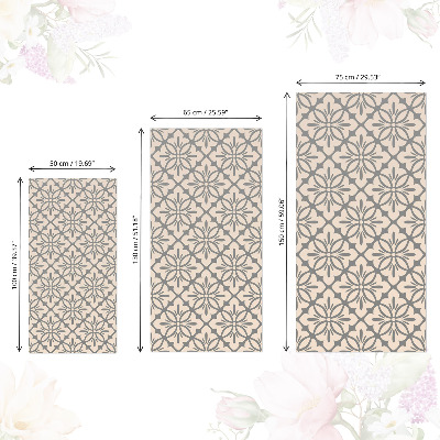 Vinil para móvel Estampa floral