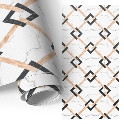 Vinil autocolante para móvel Trança no mármore