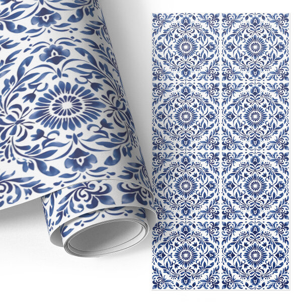Papel adesivo para móvel Padrão de azulejo
