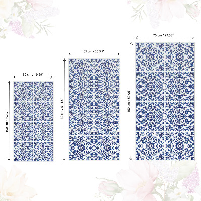 Papel adesivo para móvel Padrão de azulejo