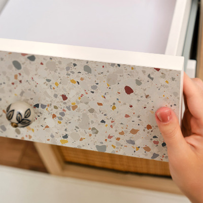 Papel para forrar móvel Mosaico de terrazzo
