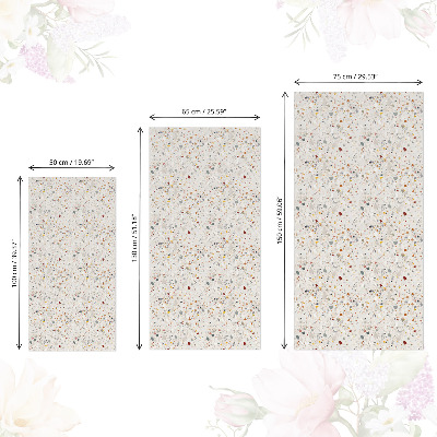 Papel para forrar móvel Mosaico de terrazzo