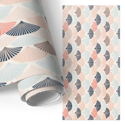 Vinil para móvel Fãs de tons pastel