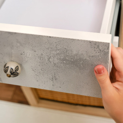 Adesivo para móvel Parede cinza