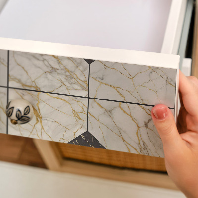Papel adesivo para móvel Mármore luxuoso