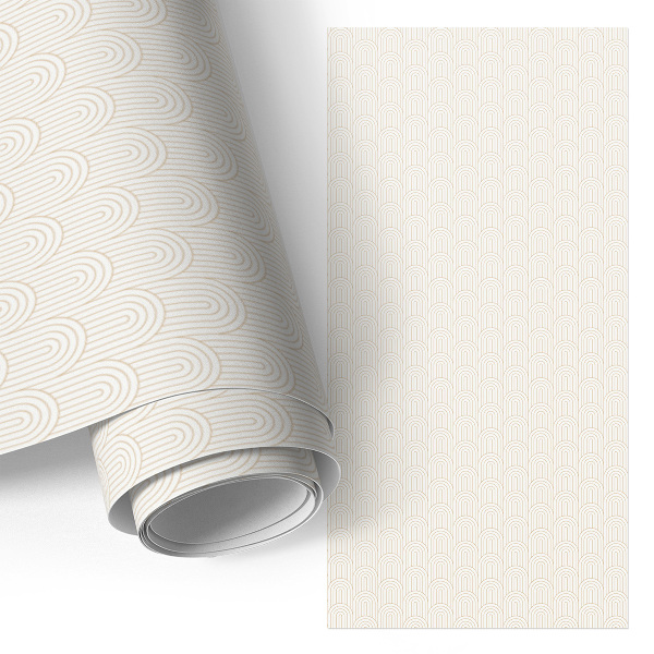 Papel autocolante para móvel Arcos elegantes