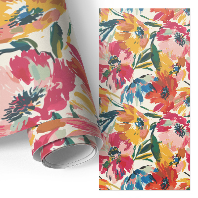 Papel adesivo para móvel Caleidoscópio colorido