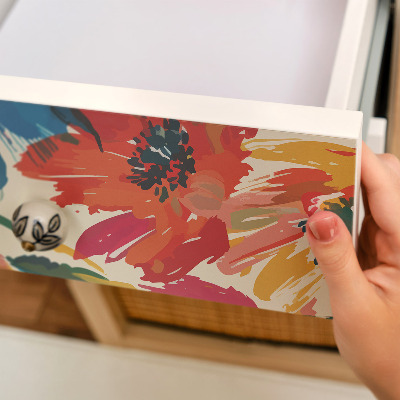 Papel adesivo para móvel Caleidoscópio colorido