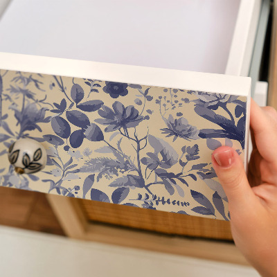 Adesivo para móvel Estampa floral