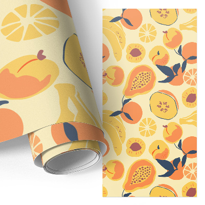 Papel autocolante para móvel Padrão de frutas