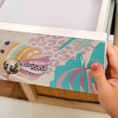 Papel para forrar móvel Exotismo colorido