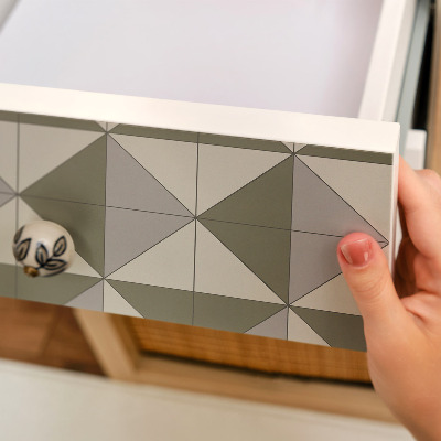 Vinil para móvel Mosaico triangular