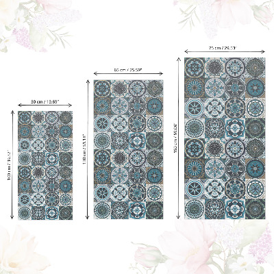 Vinil autocolante para móvel Azulejos mandala