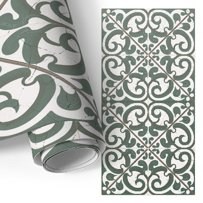 Vinil autocolante para móvel Redemoinhos de plantas