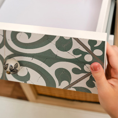 Vinil autocolante para móvel Redemoinhos de plantas