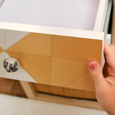 Vinil para móvel Mosaico triangular