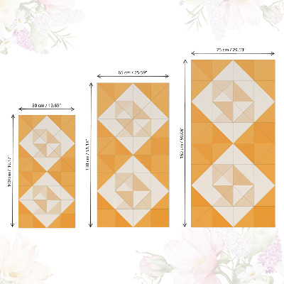 Vinil para móvel Mosaico triangular