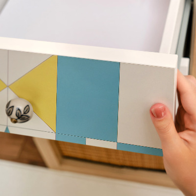 Adesivo para móvel Estrelas azuis