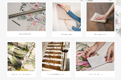 Papel autocolante para móvel Formas vintage