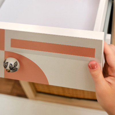 Papel para forrar móvel Formas vintage