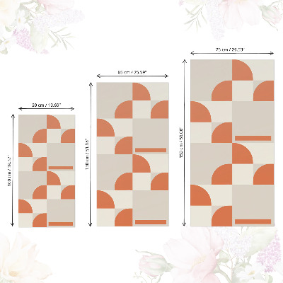 Papel para forrar móvel Formas vintage