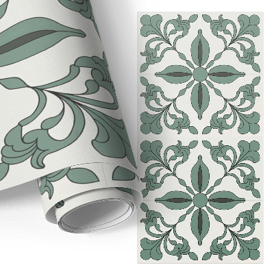 Papel adesivo para móvel Estampa floral