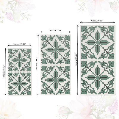 Papel adesivo para móvel Estampa floral