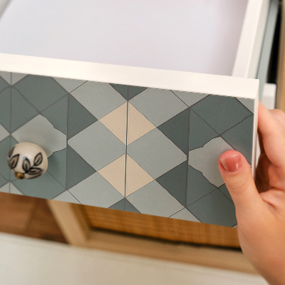 Papel autocolante para móvel Formas regulares