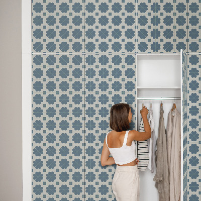 Vinil para móvel Geometria floral