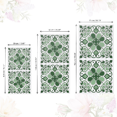 Vinil autocolante para móvel Azulejos verdes