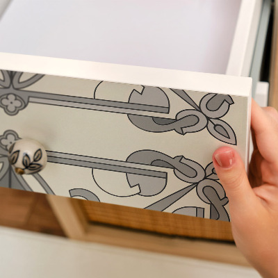 Papel autocolante para móvel Azulejos
