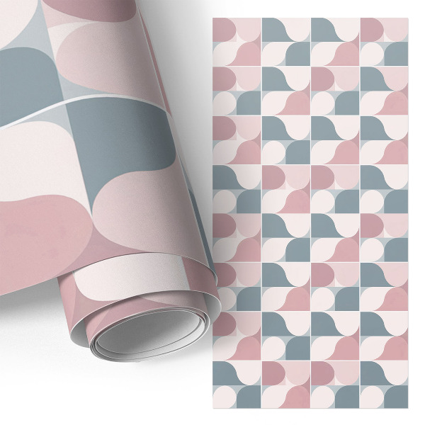 Papel autocolante para móvel Pastéis geométricos