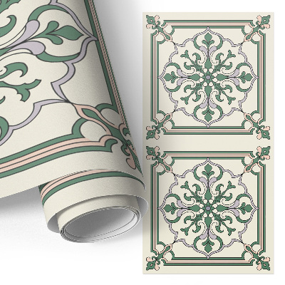 Papel para forrar móvel Ornamento botânico