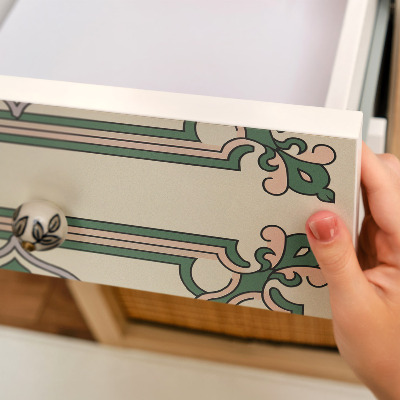 Papel para forrar móvel Ornamento botânico