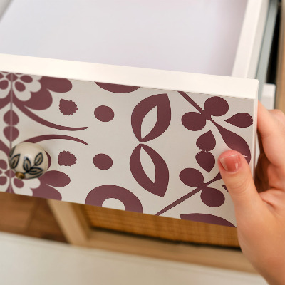 Papel autocolante para móvel Ornamento elegante