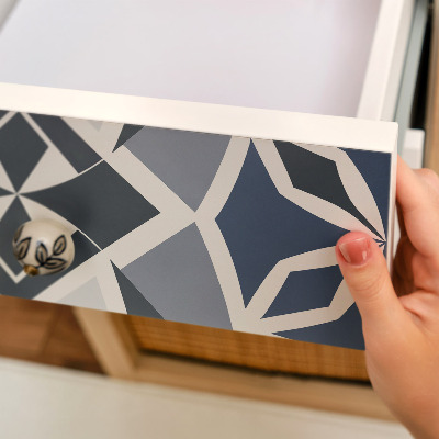 Papel adesivo para móvel Azulejos decorados