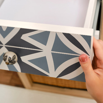 Adesivo para móvel Padrão simétrico