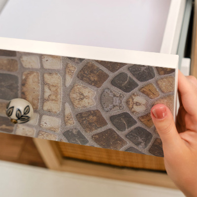Vinil para móvel Mosaico de pedra