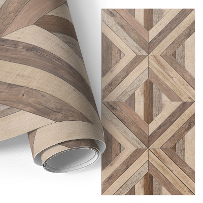 Vinil autocolante para móvel Quebra-cabeça de madeira