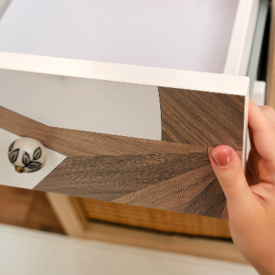 Adesivo para móvel Madeira e mármore