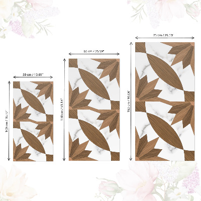 Adesivo para móvel Madeira e mármore