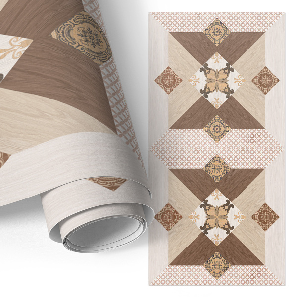 Papel autocolante para móvel Elegância rústica