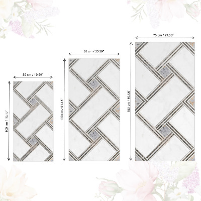 Vinil autocolante para móvel Geometria moderna