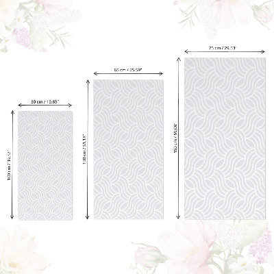 Papel adesivo para móvel Padrão ondulado