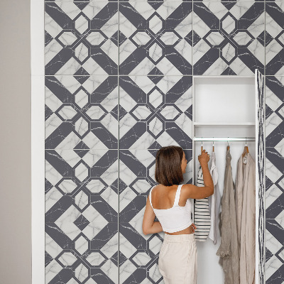 Papel para forrar móvel Elegância geométrica